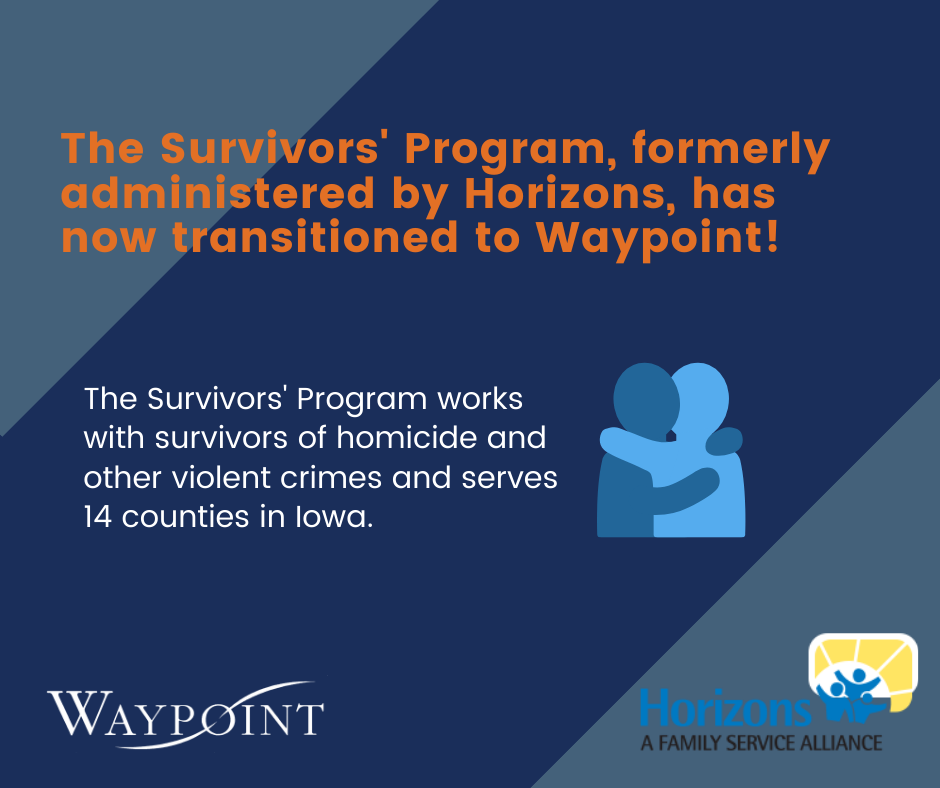 Survivors’ Program transitions from Horizons to Waypoint